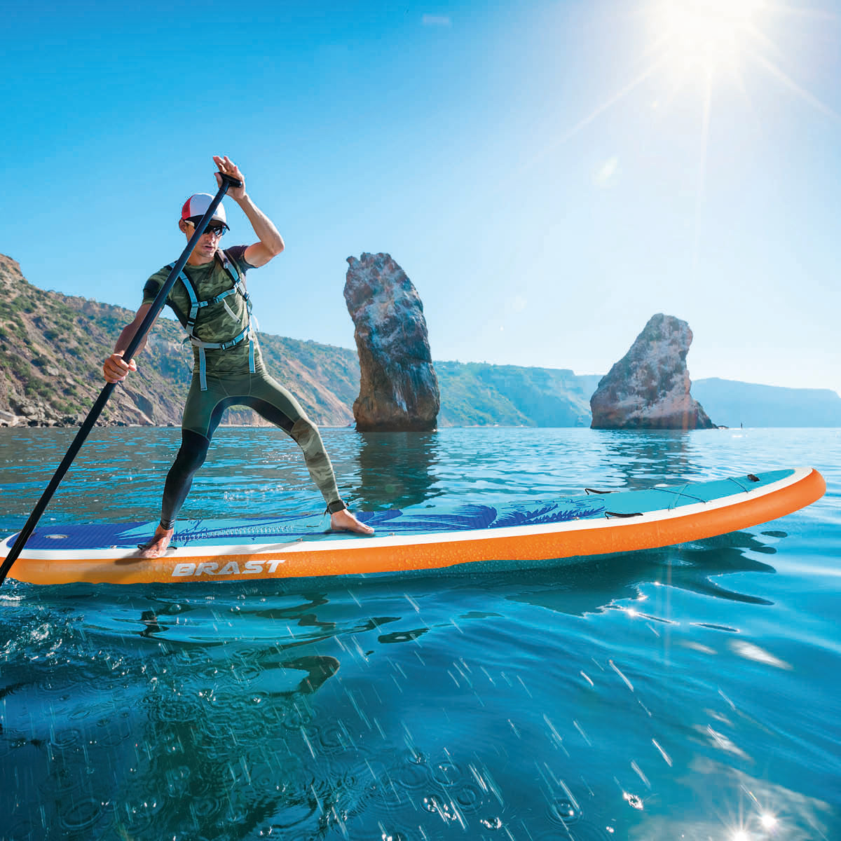 XXL SUP Board aufblasbar FAMILY HAWAII 370