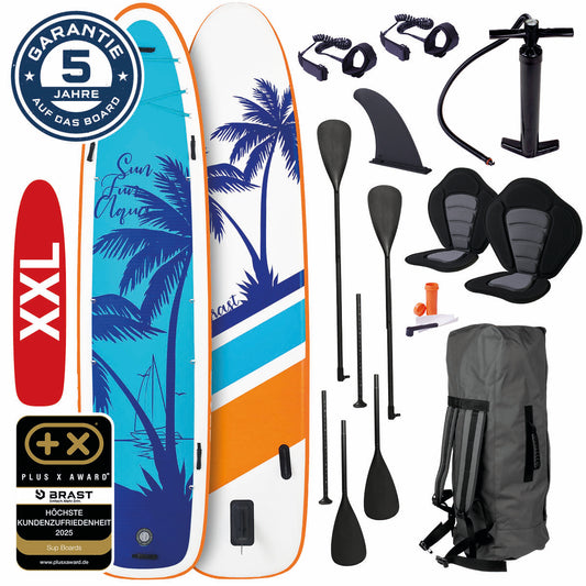 XXL SUP Board aufblasbar FAMILY HAWAII 370