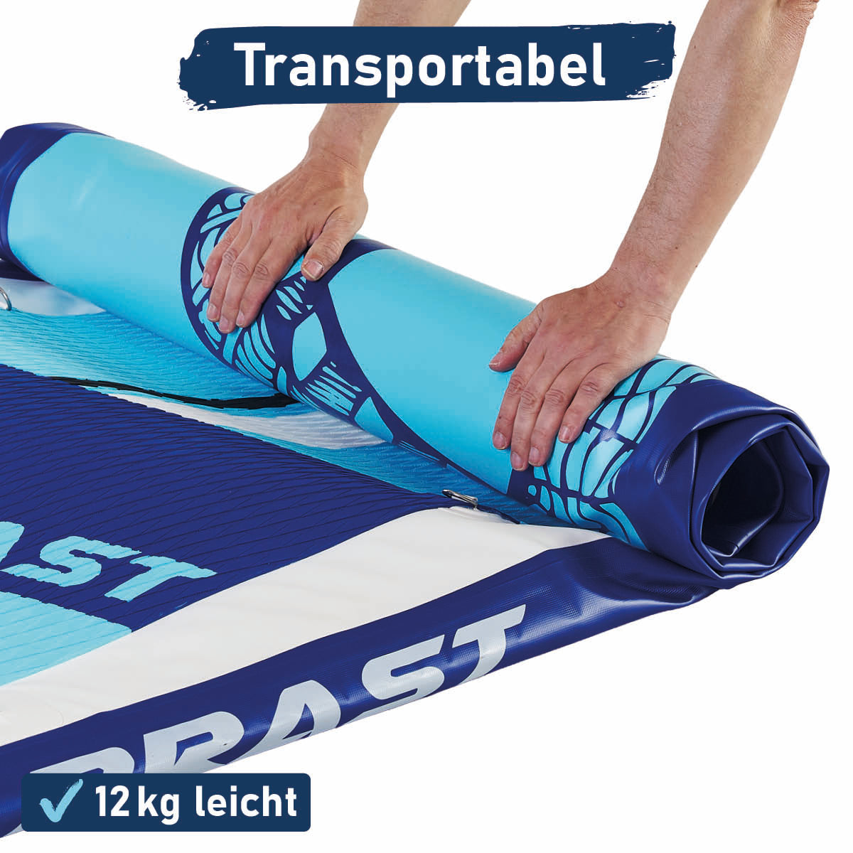 XXL SUP Board aufblasbar FAMILY SHARK 370