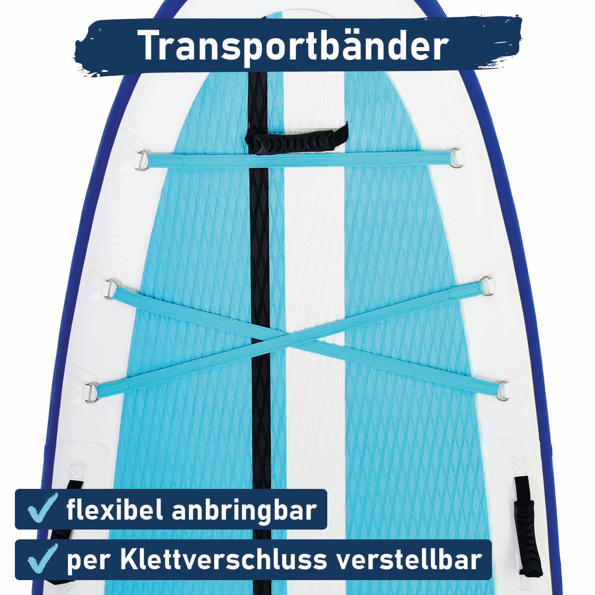 XXL SUP Board aufblasbar FAMILY SHARK 370
