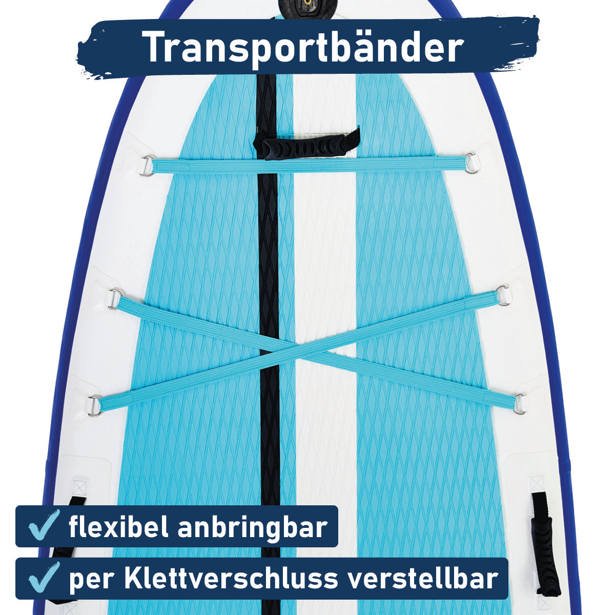 XXL SUP Board aufblasbar FAMILY SHARK 370