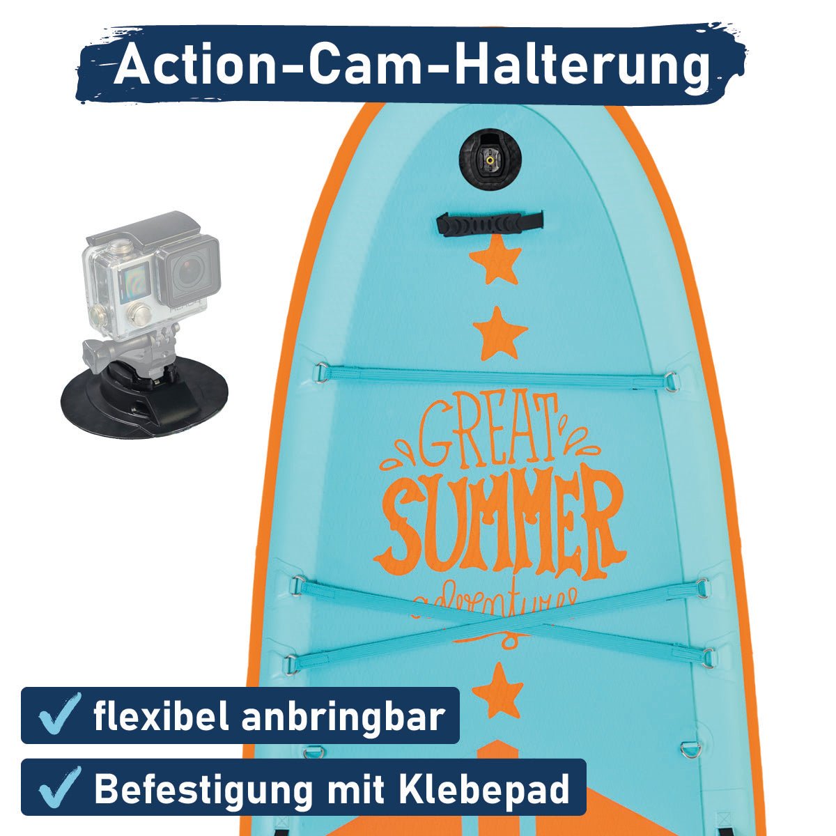 XXL SUP Board aufblasbar FAMILY SUMMER 370