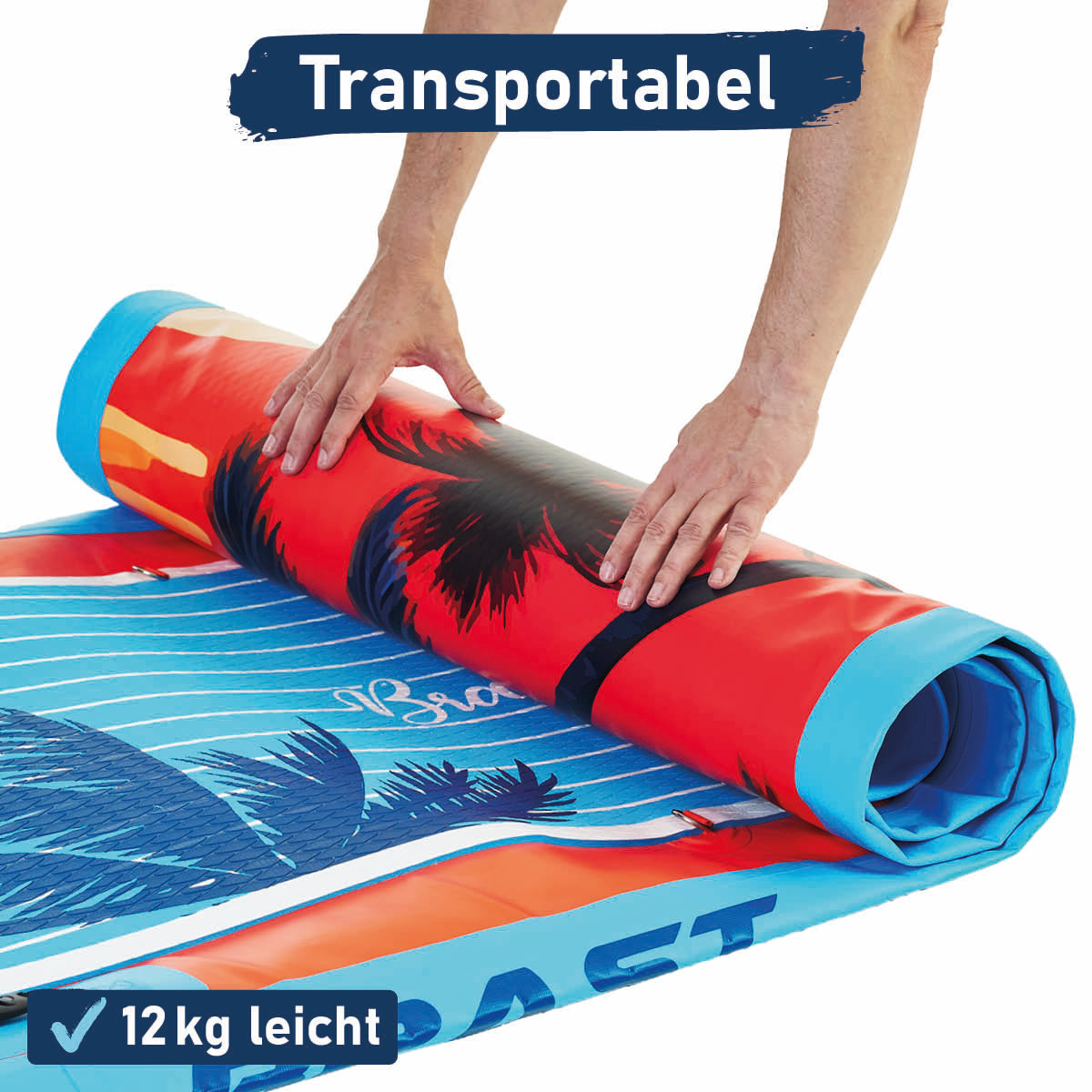 XXL SUP Board aufblasbar FAMILY SUNSET 370