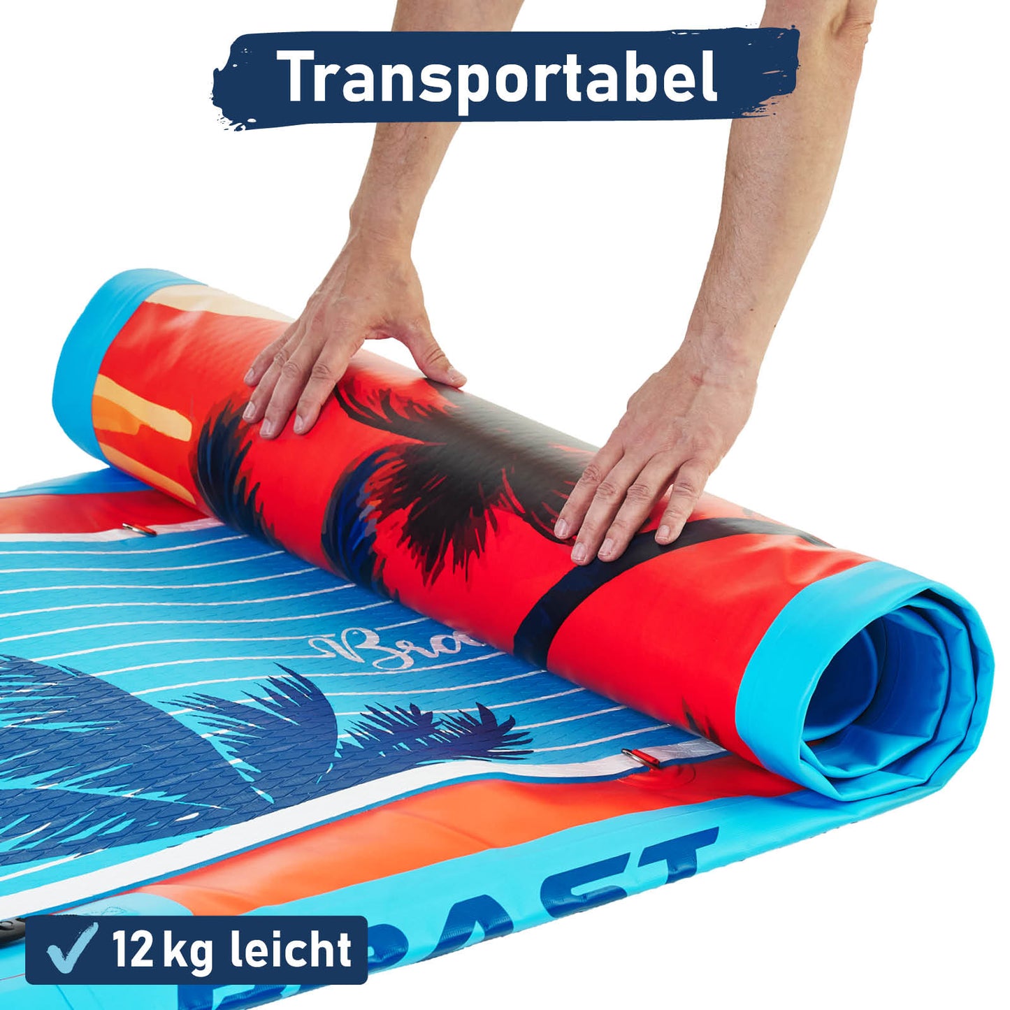 XXL SUP Board aufblasbar FAMILY SUNSET 370