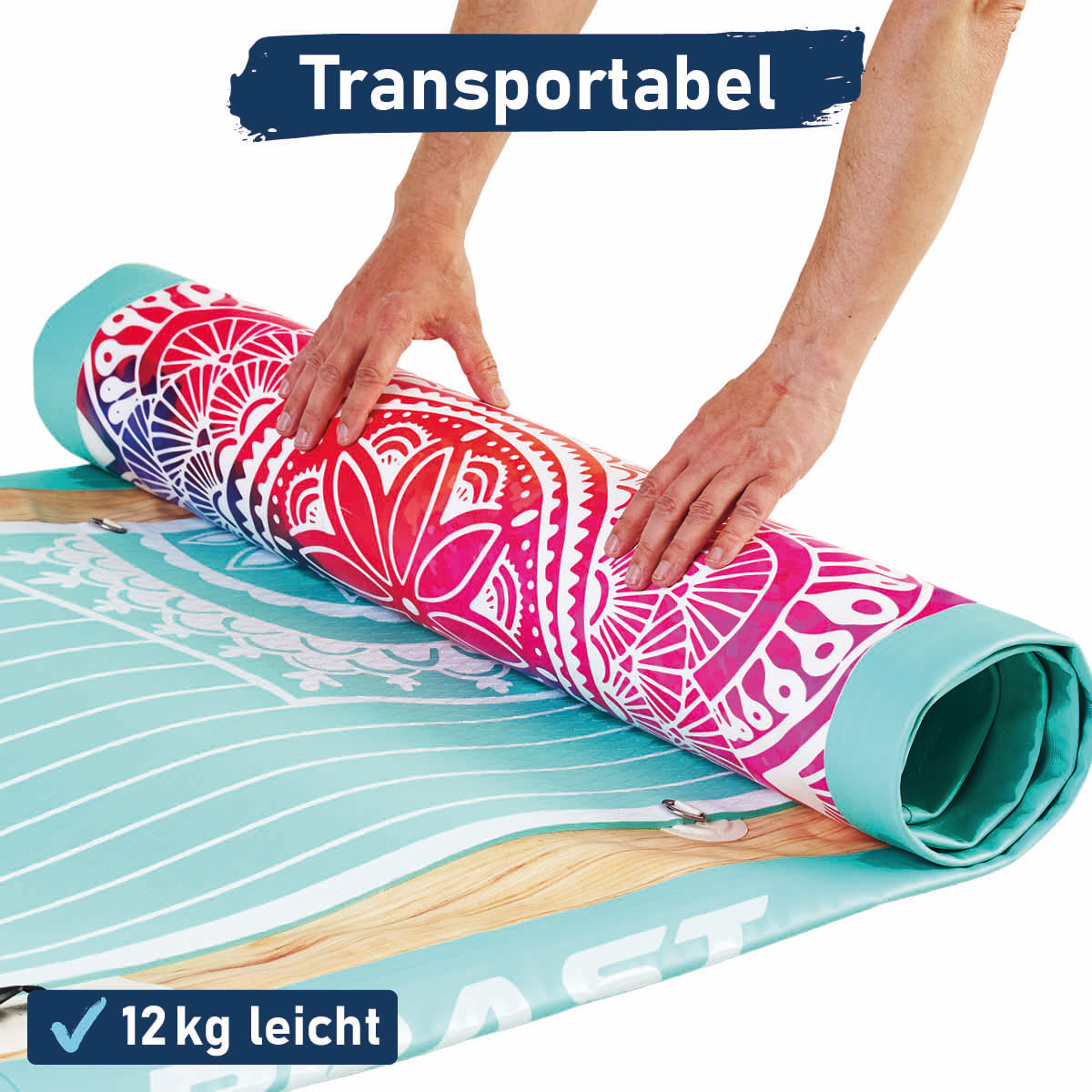 XXL SUP Board aufblasbar FAMILY MANDALA 370