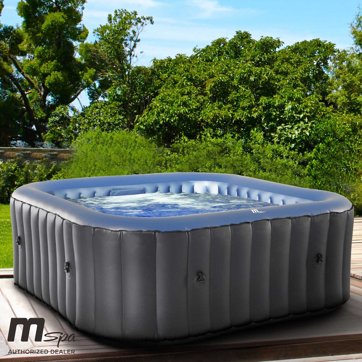 Aufblasbarer Whirlpool MSpa TEKAPO COMFORT 4 Personen
