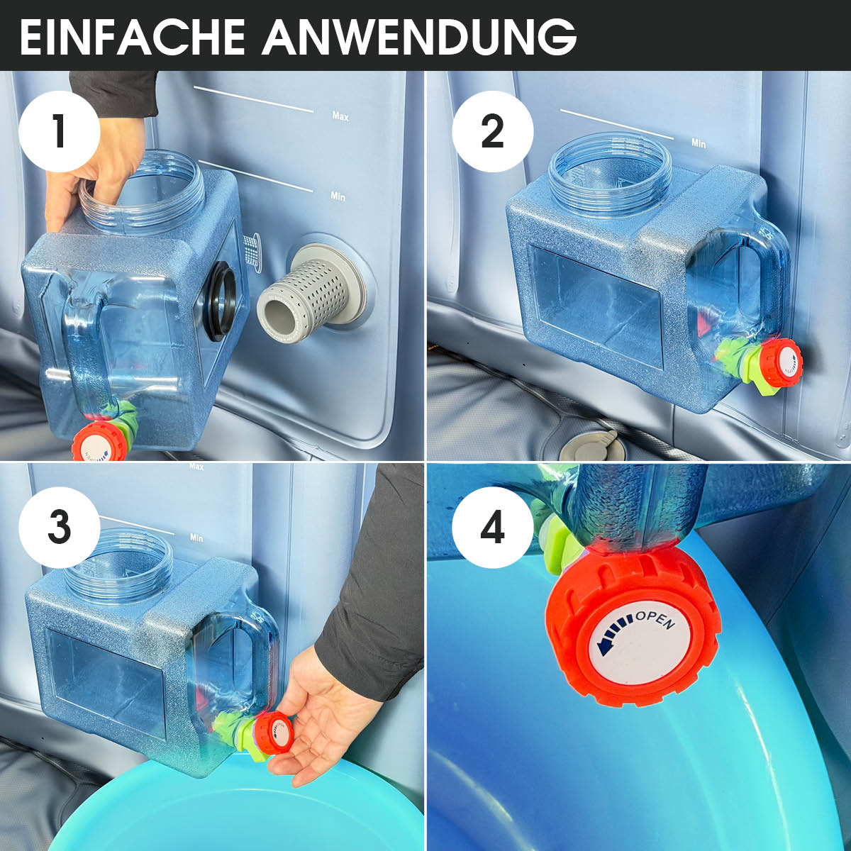 Entkalkungsset für MSpa Whirlpools der Comfort-Serie