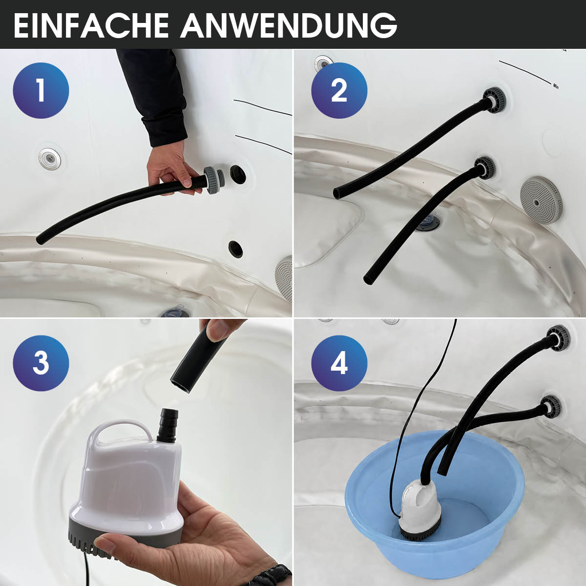 Entkalkungsset für MSpa Whirlpools (außer Comfort-Serie)