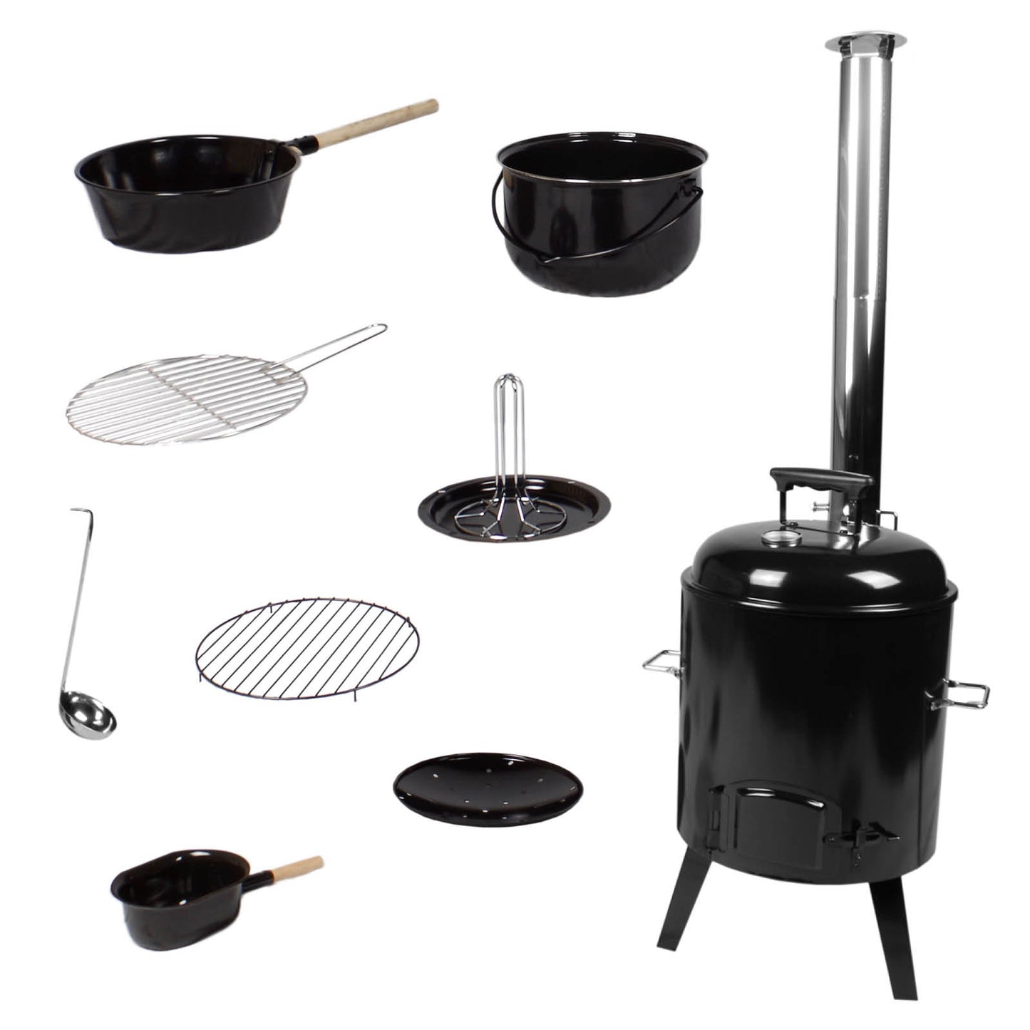 Gulaschkanone Eintopfofen DELUXE 8tlg
