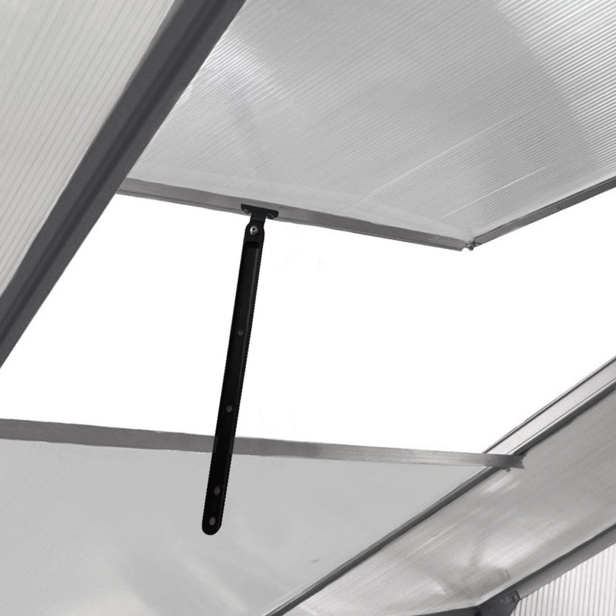 Aluminium Gewächshaus 490x250x235 anthrazit