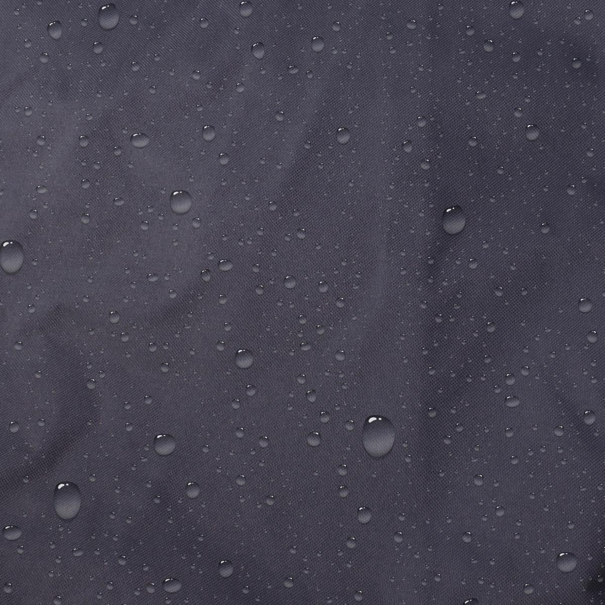 Schwarze Abdeckung für Gartenmöbel Sitzgruppe aus wasserabweisendem Material, ideal für Gartengarnitur Schutz.