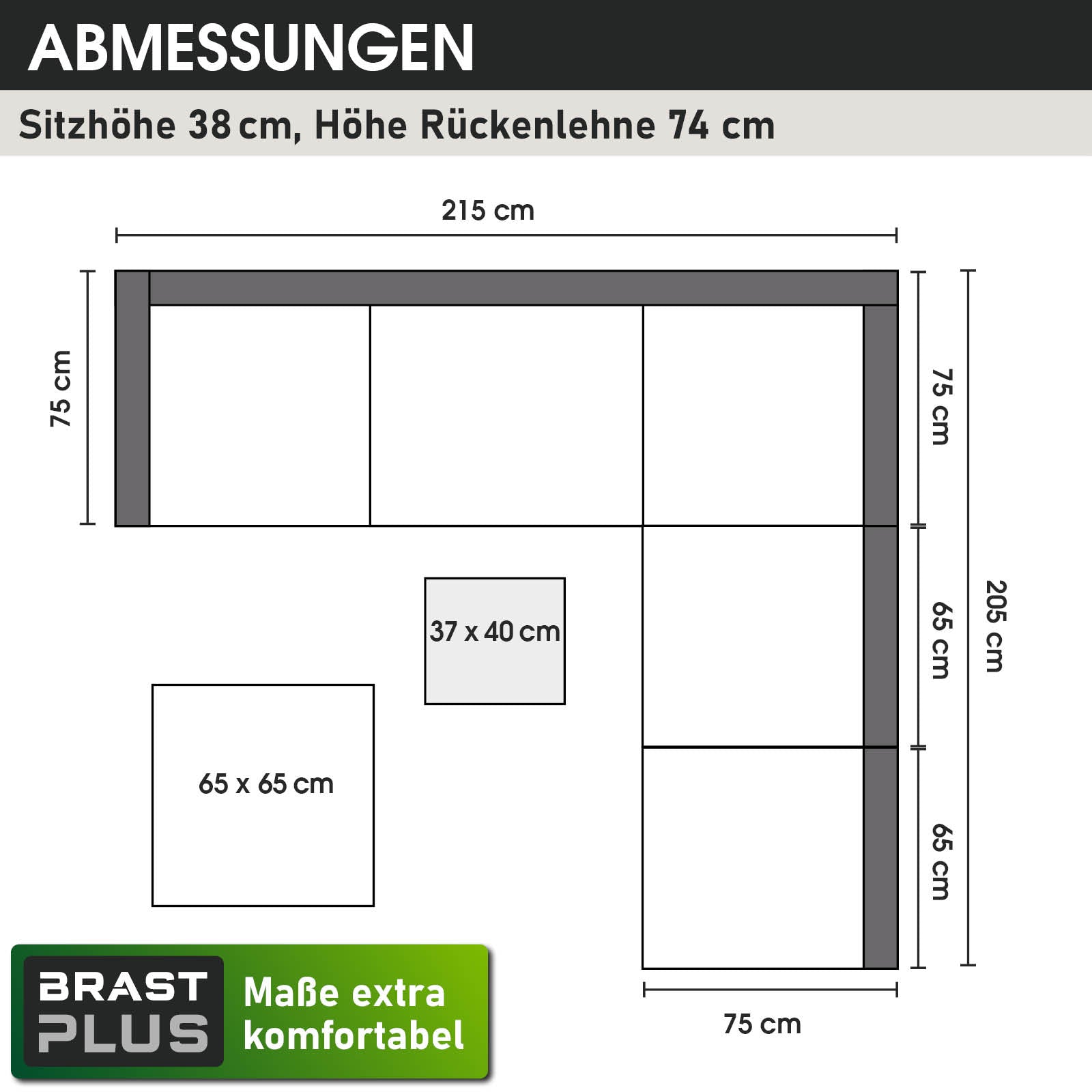 Braune Polyrattan Lounge-Insel mit beigen Kissen, großzügiges loungemöbel set für garten lounge möbel.