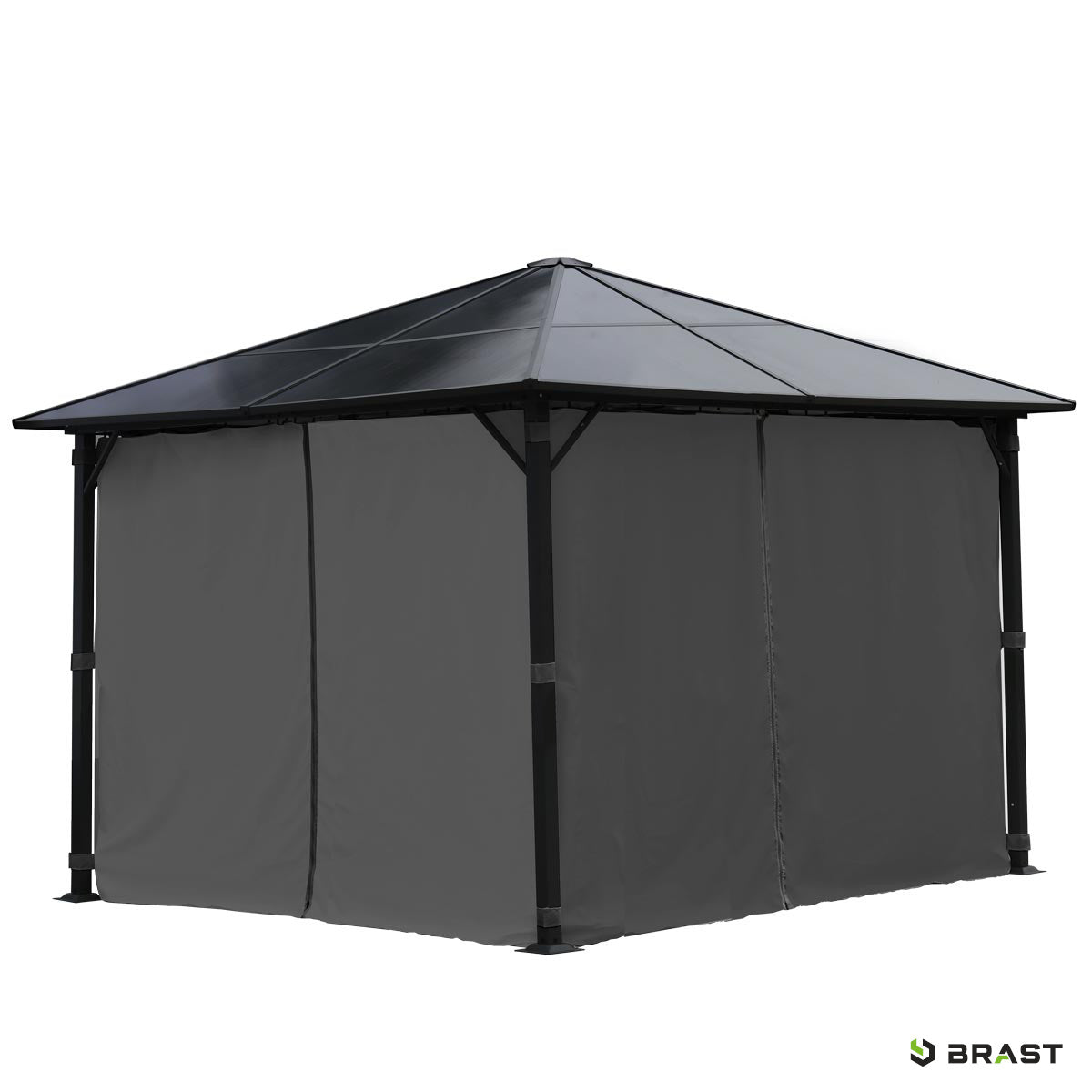 Alu Gartenpavillon SUMMERDREAM 3x3m grau