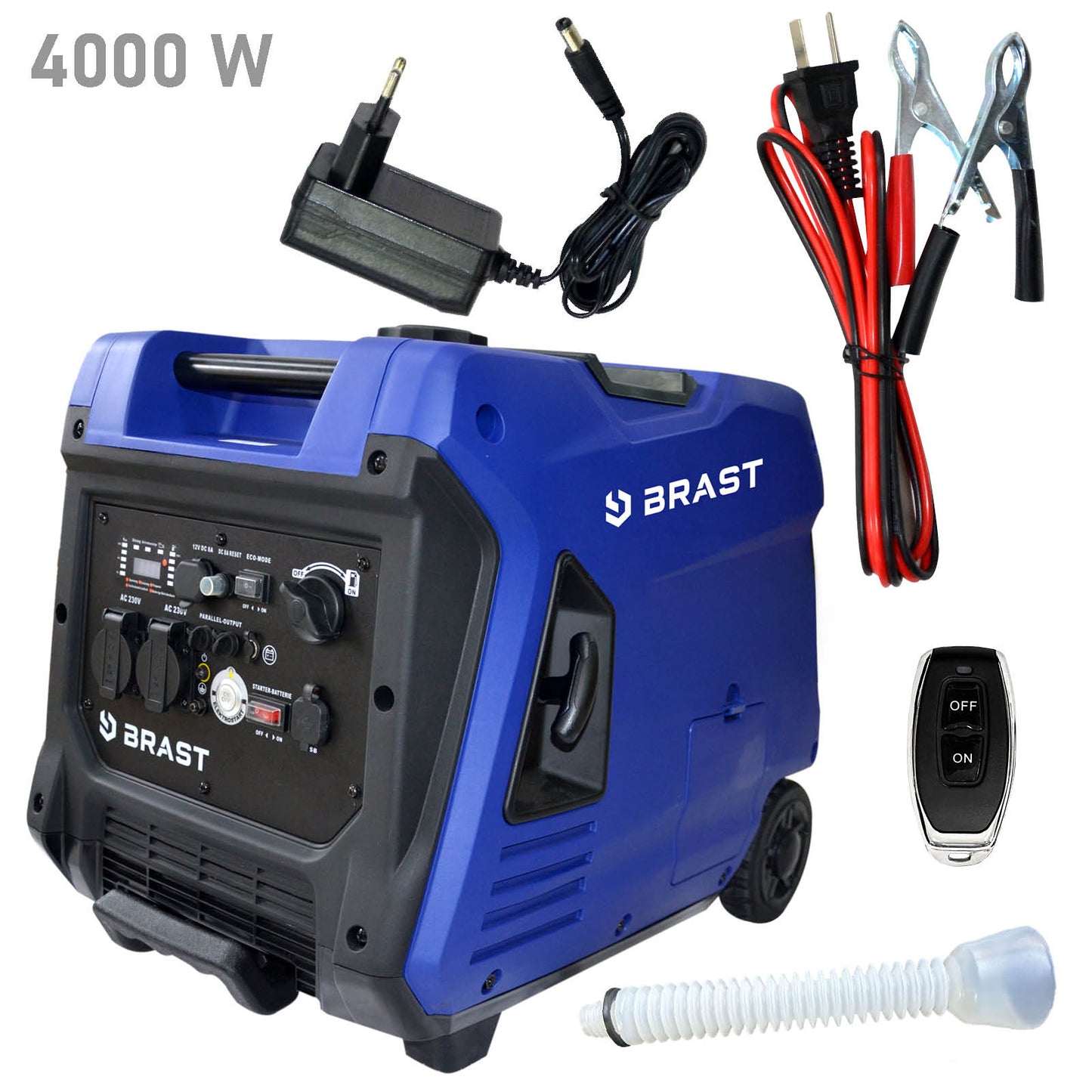 Benzin Generator - Inverter Stromerzeuger  4000