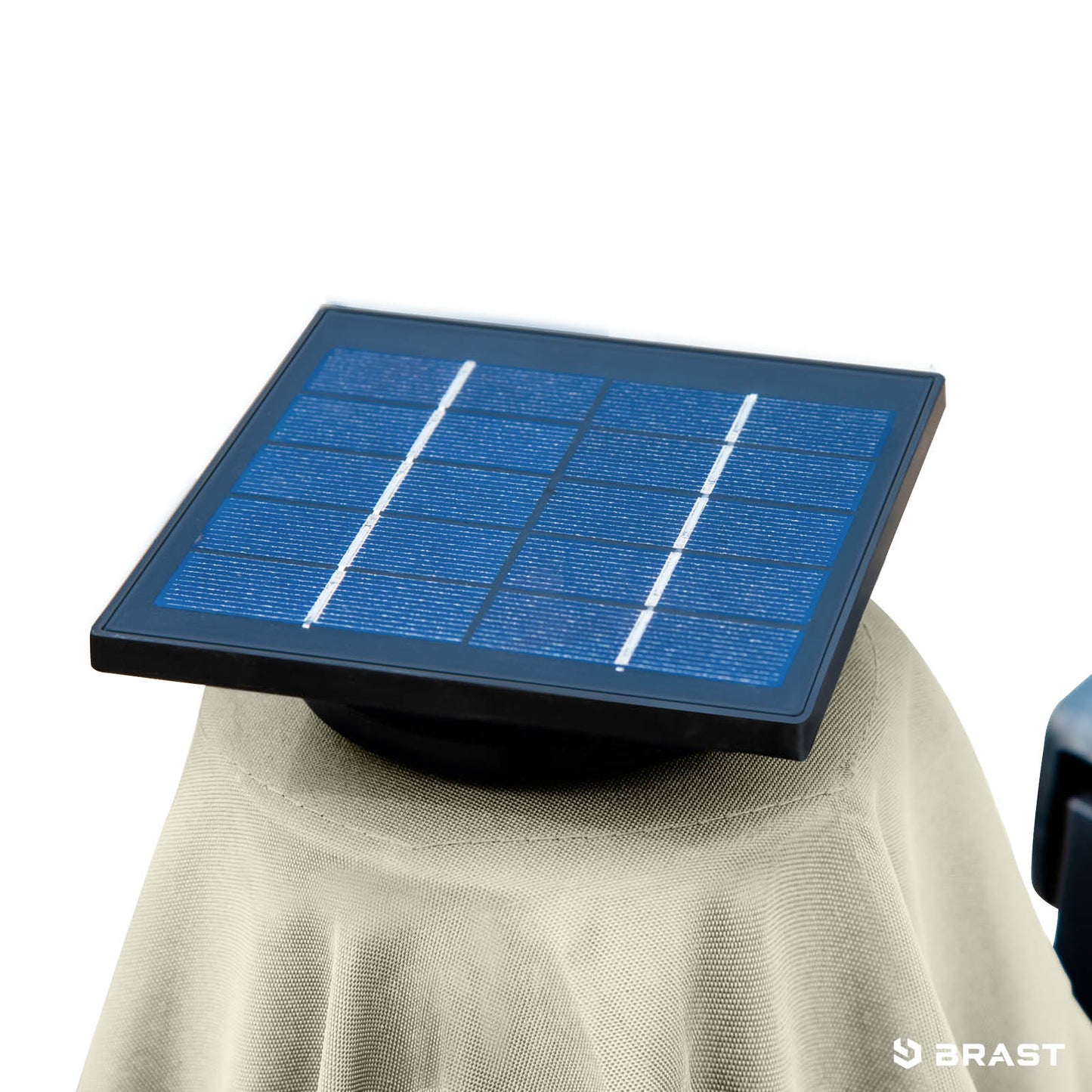 Solarpanel für LED-Beleuchtung, geeignet für Ampelschirme und Sonnenschirme Terrasse und Balkon.