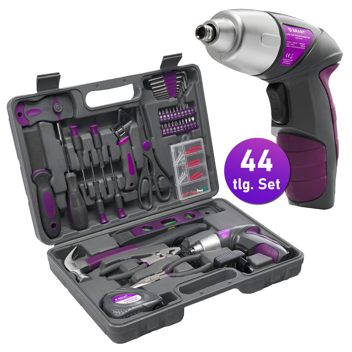 Werkzeugkoffer Set 44tlg.