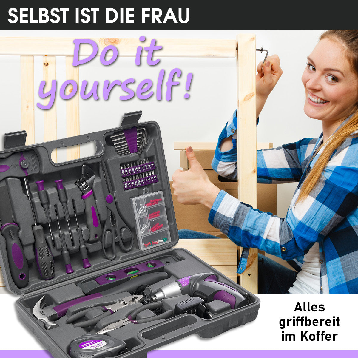 Werkzeugkoffer Set 44tlg.