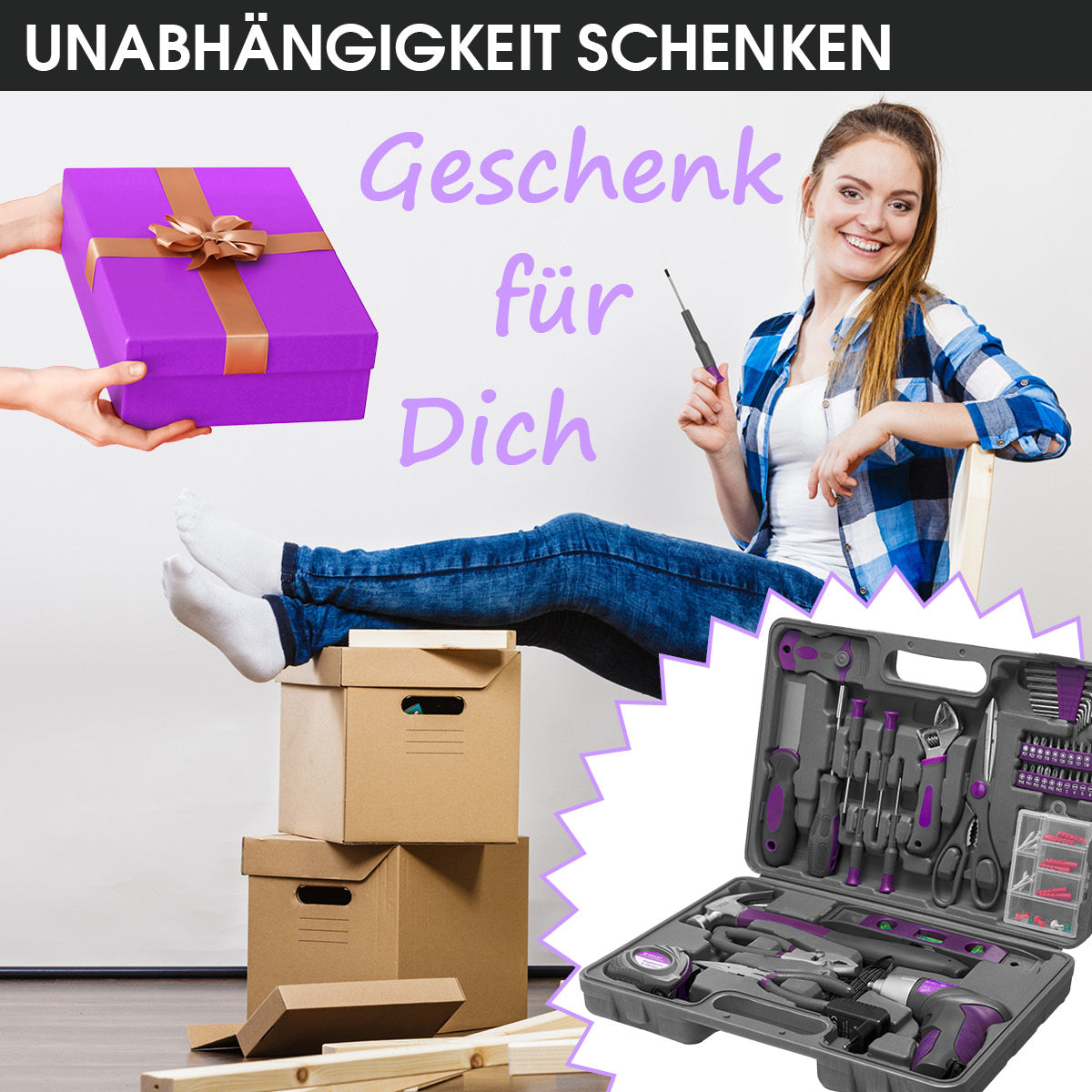 Werkzeugkoffer Set 44tlg.