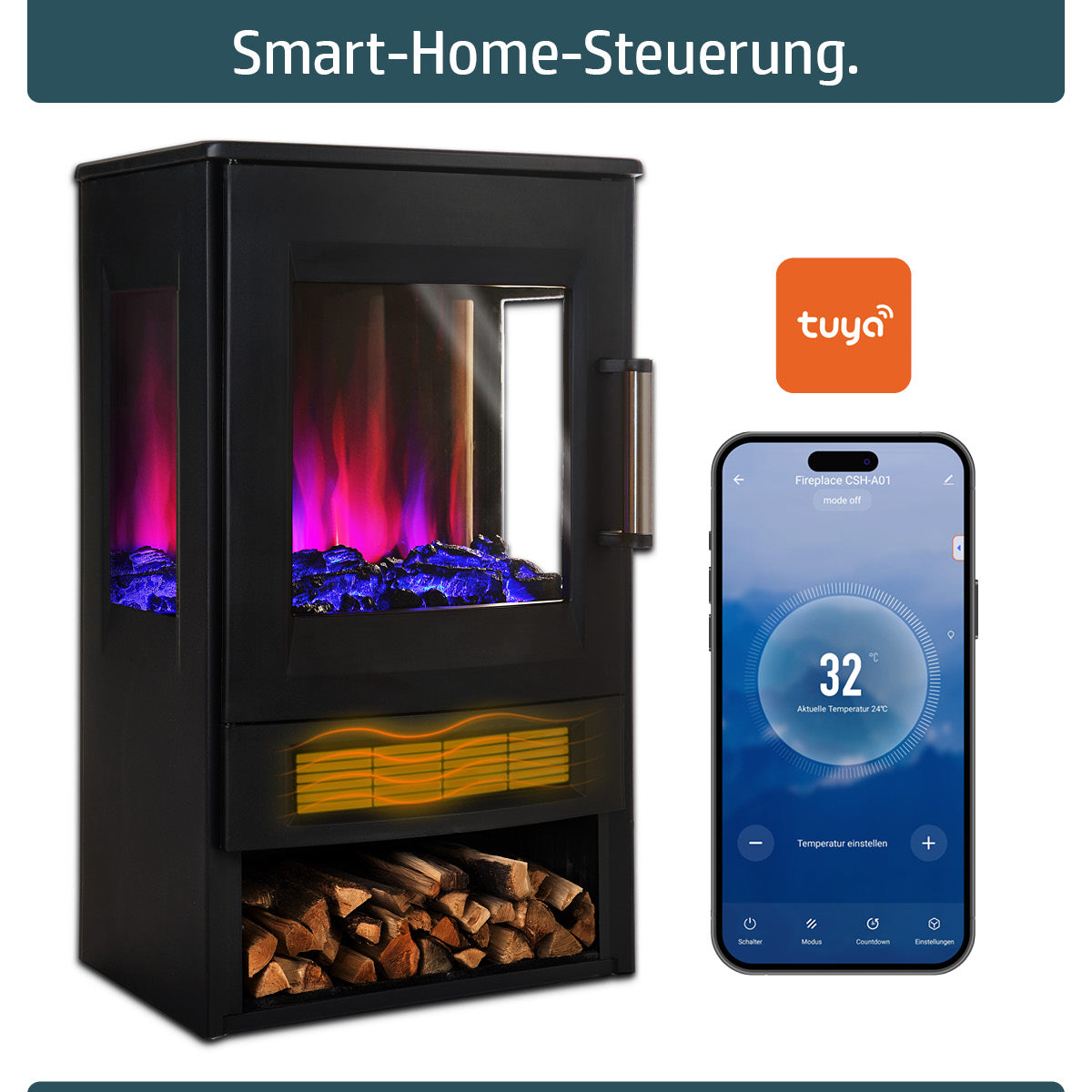 Ambiness Elektrokamin Magnus