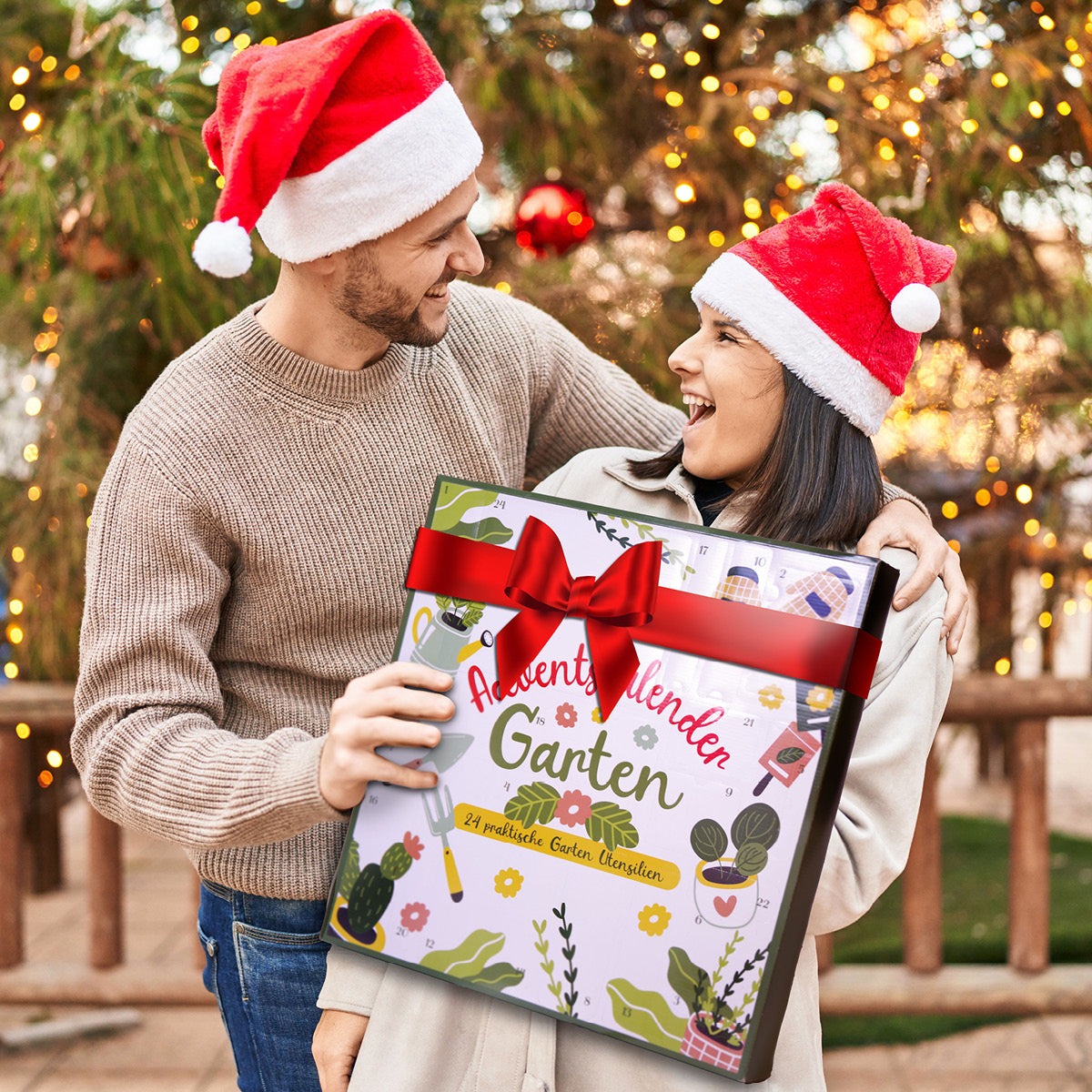 Adventskalender Garten mit 24 praktischen Garten Utensilien