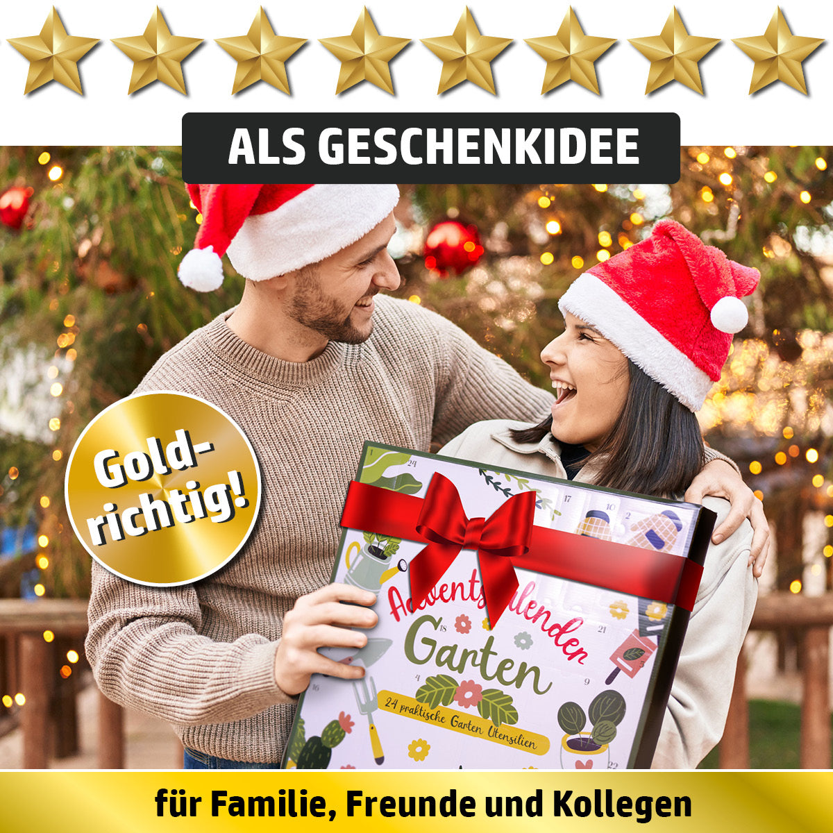 Garten Adventskalender als ideale Geschenkidee für Familie, Freunde und Kollegen