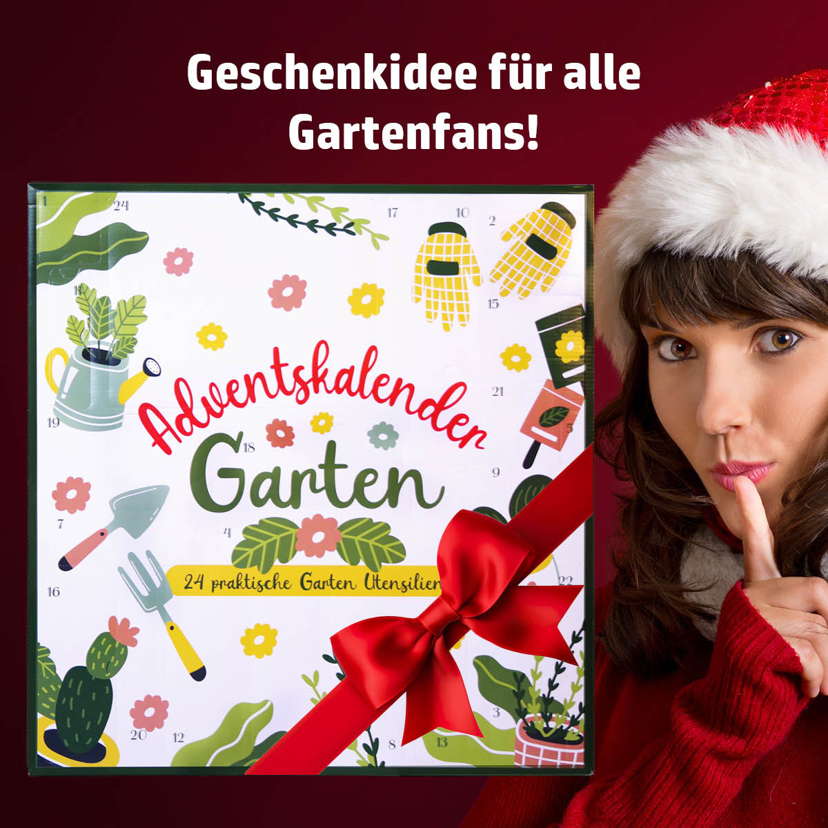 Garten Adventskalender als ideale Geschenkidee für alle Gartenfans