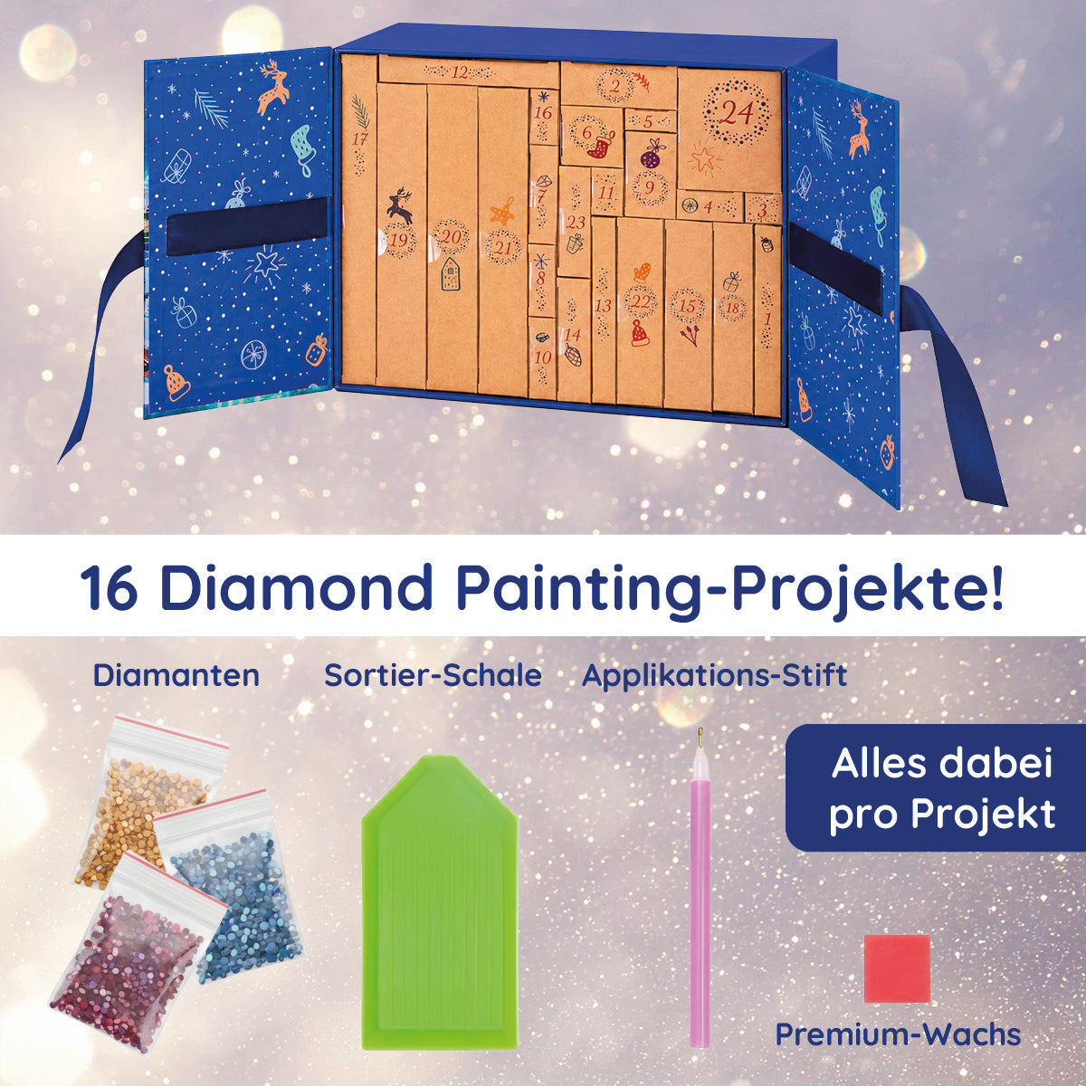 Adventskalender Diamond Painting