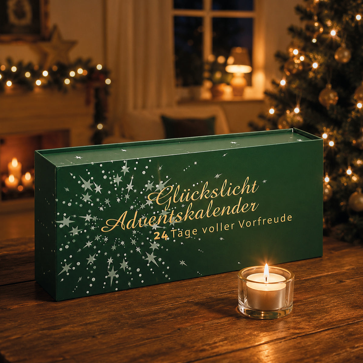 Kerzen Adventskalender Glückslicht