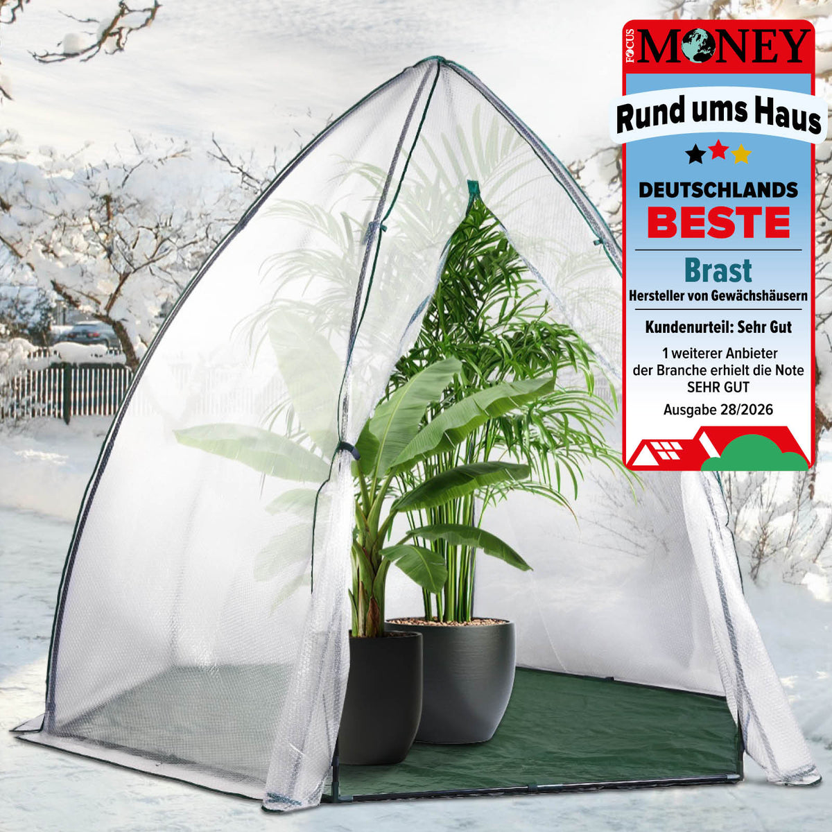 BRAST Überwinterungszelt ThermoProtect XXL