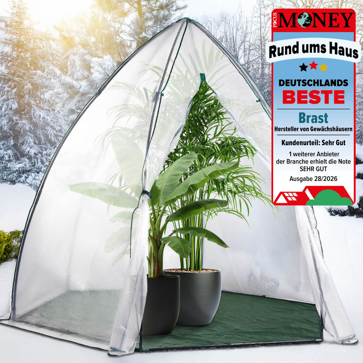 BRAST Überwinterungszelt ThermoProtect XL