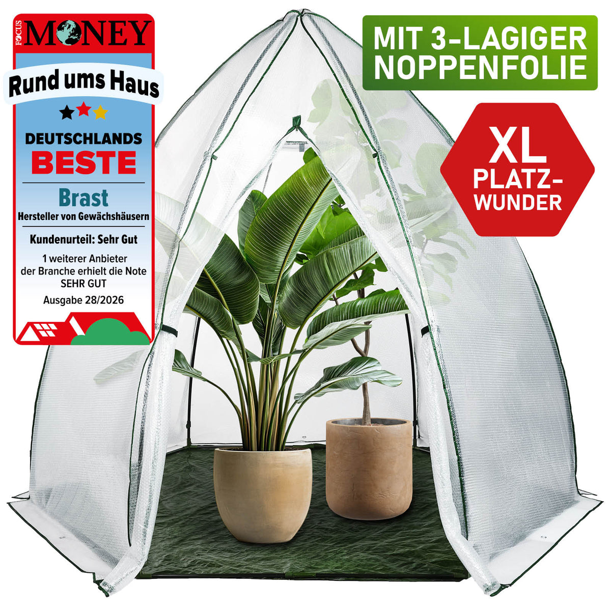BRAST Überwinterungszelt ThermoProtect XL