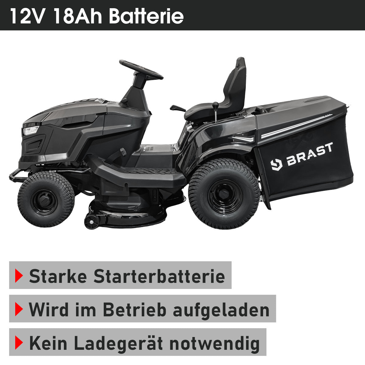 Benzin Rasentraktor 98452 ESTART
