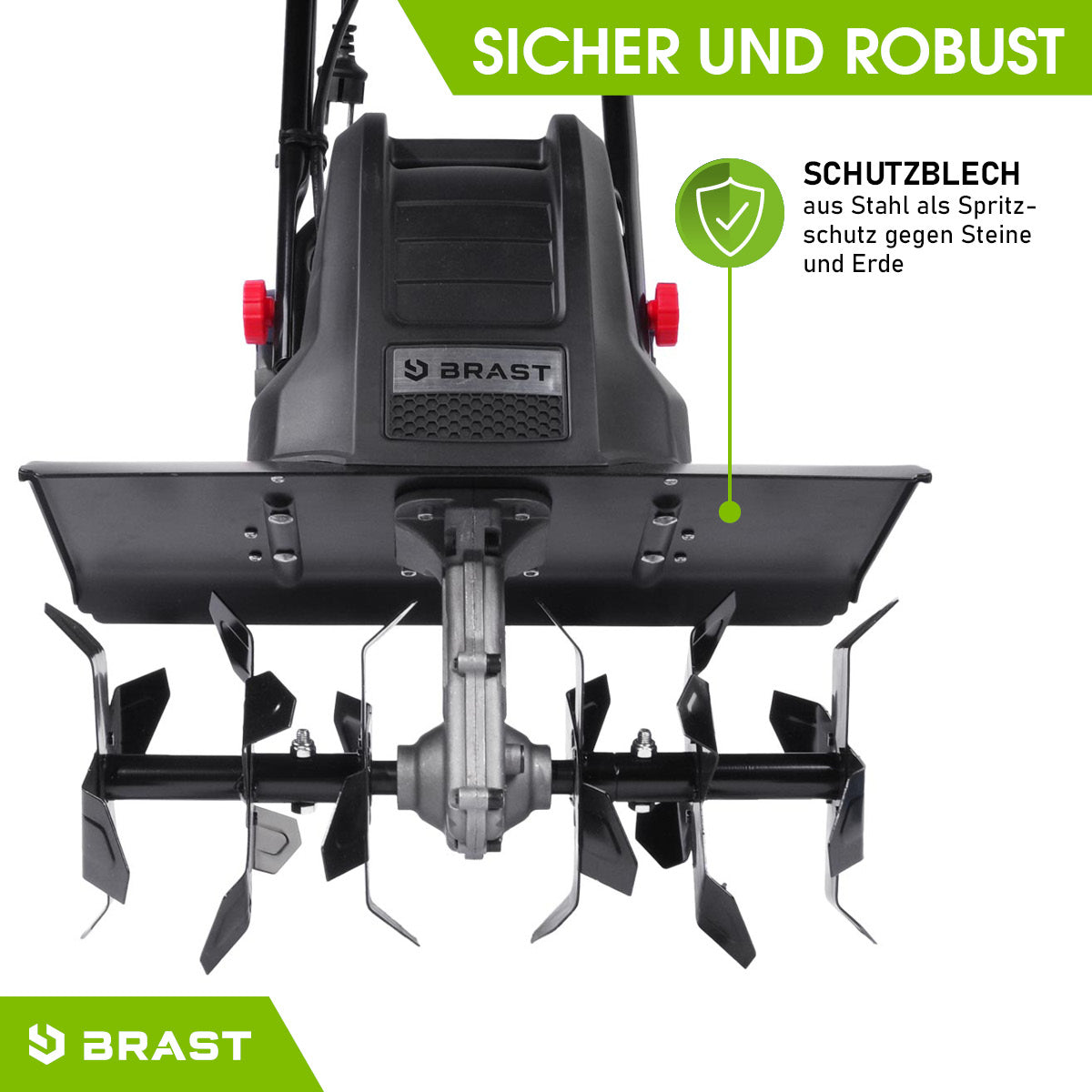 BRAST Elektro Motorhacke 1800