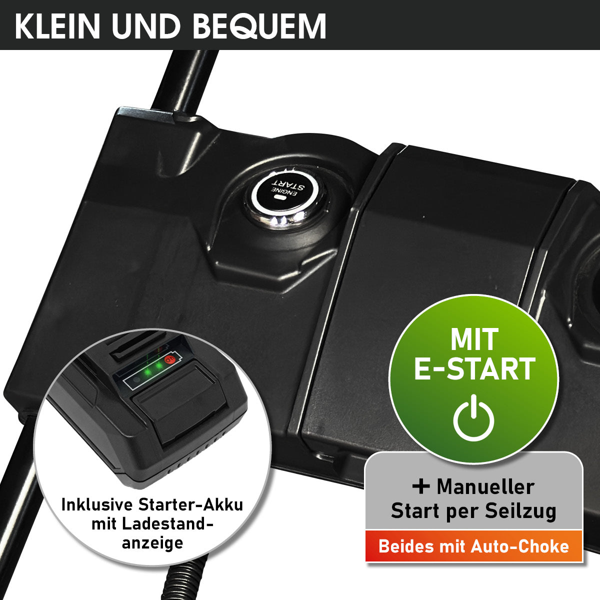 BRAST Benzin Vertikutierer 40212s ESTART