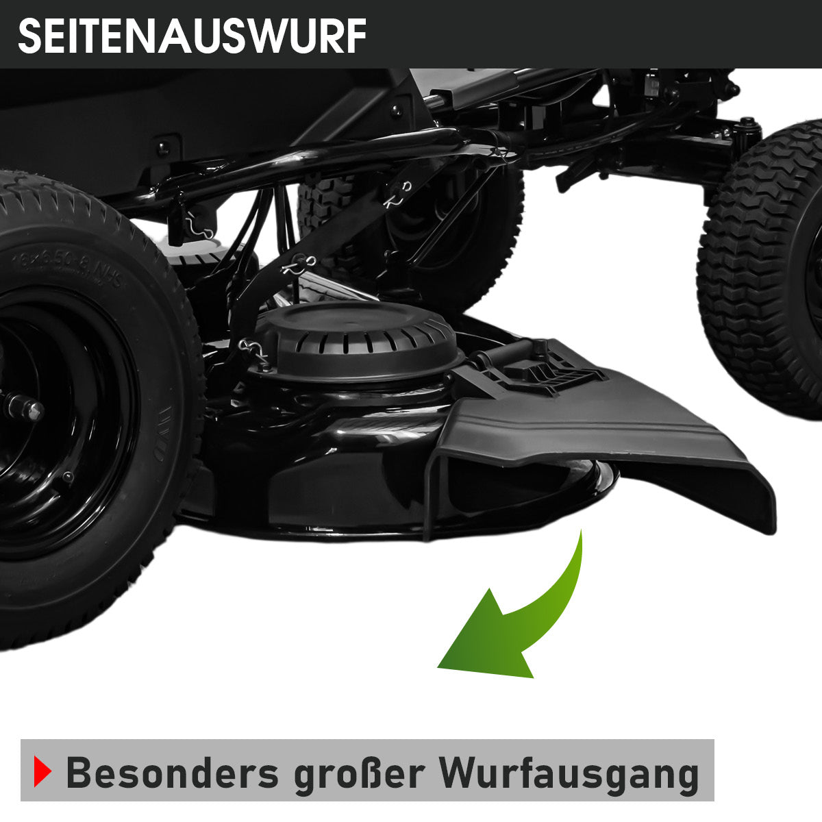 BRAST Akku Aufsitzmäher 4892 ESTART
