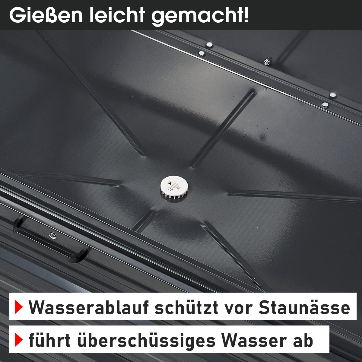 BRAST 2in1 Hochbeet mit Gewächshaus-Aufsatz Classic