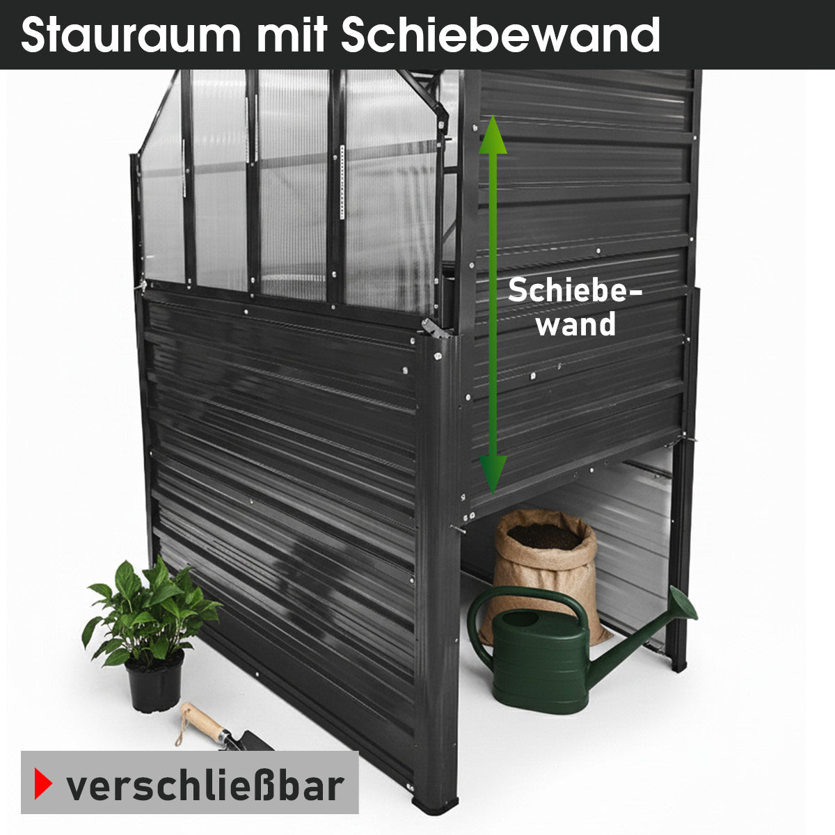 BRAST 2in1 Hochbeet mit Gewächshaus-Aufsatz Classic