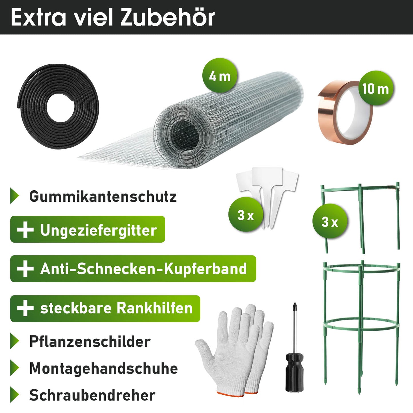 BRAST Hochbeet Metall JULIA Maxi schwarz