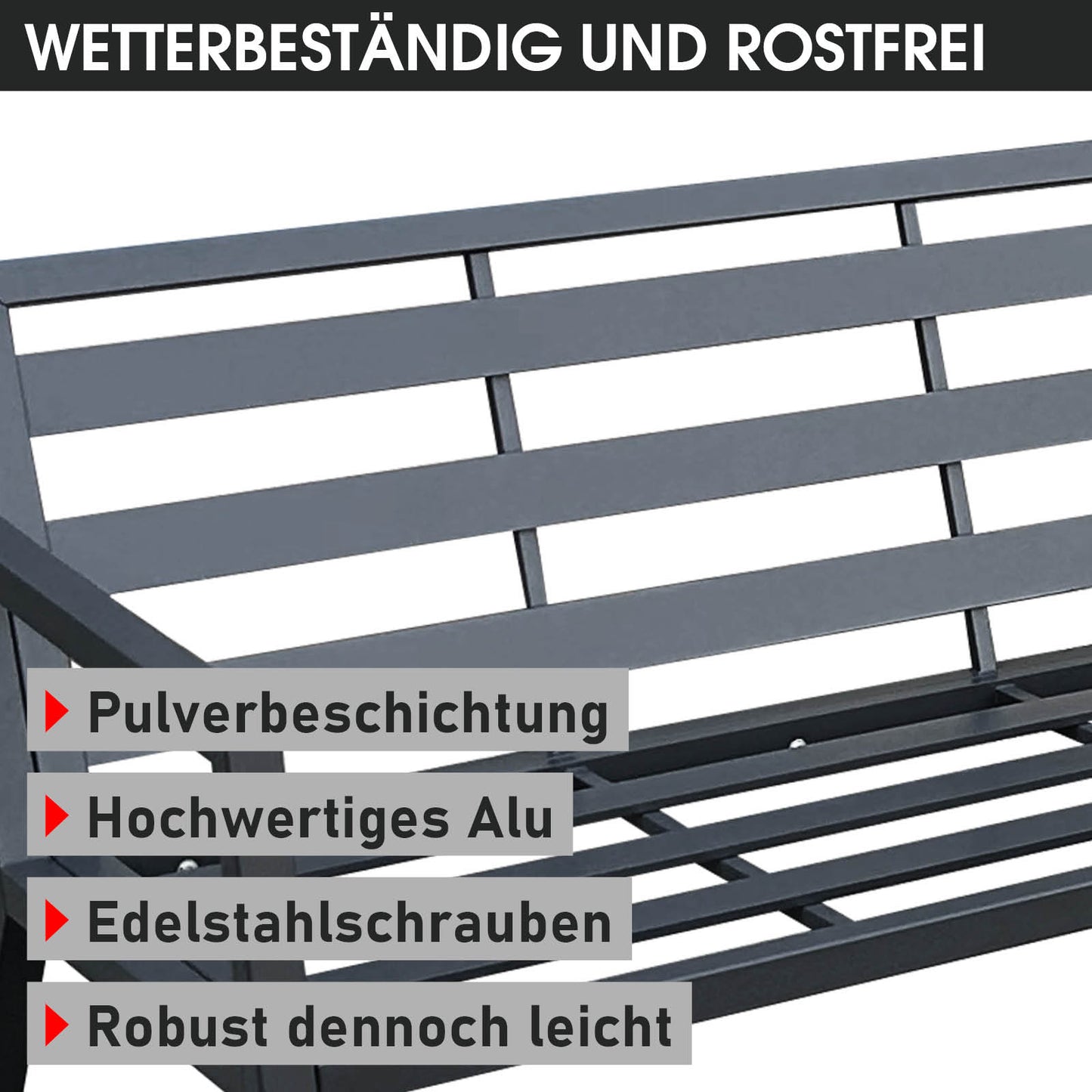 BRAST Alu Ecksofa Lounge ADRIA