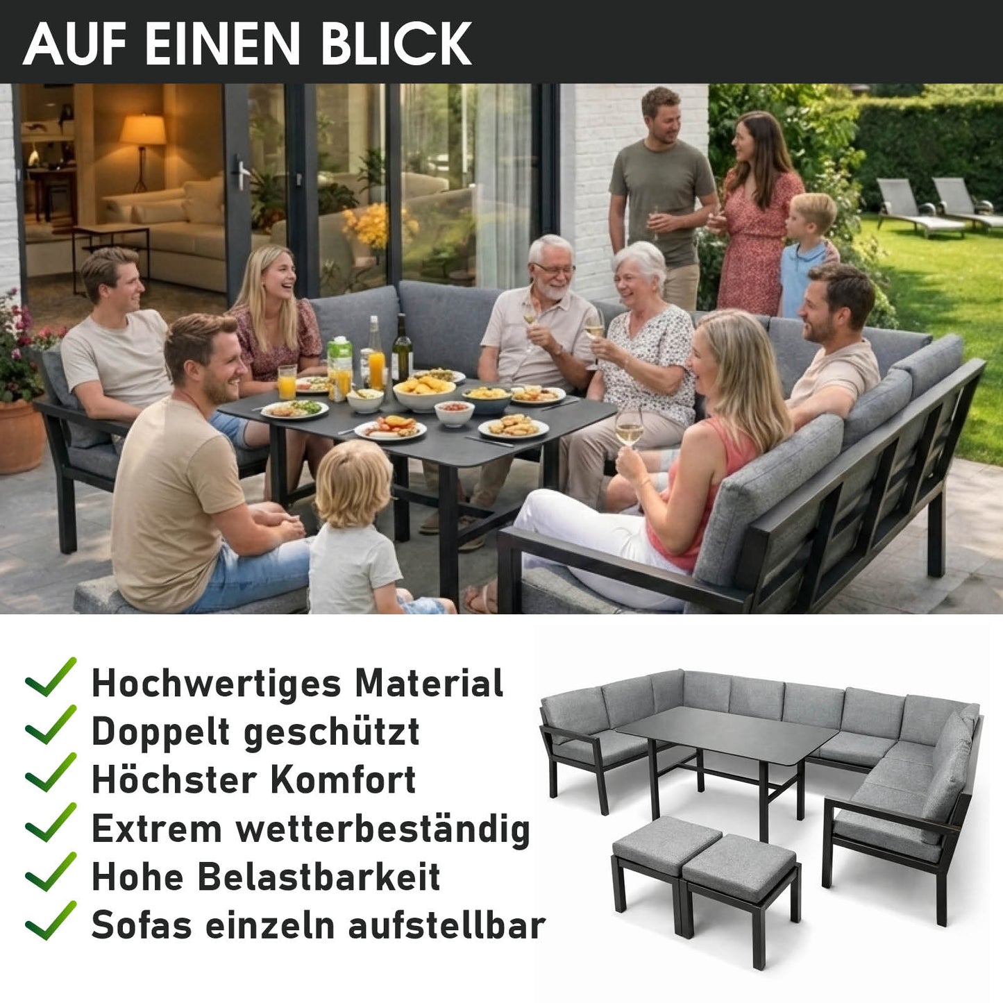 BRAST Sofa Dining Lounge MADRID