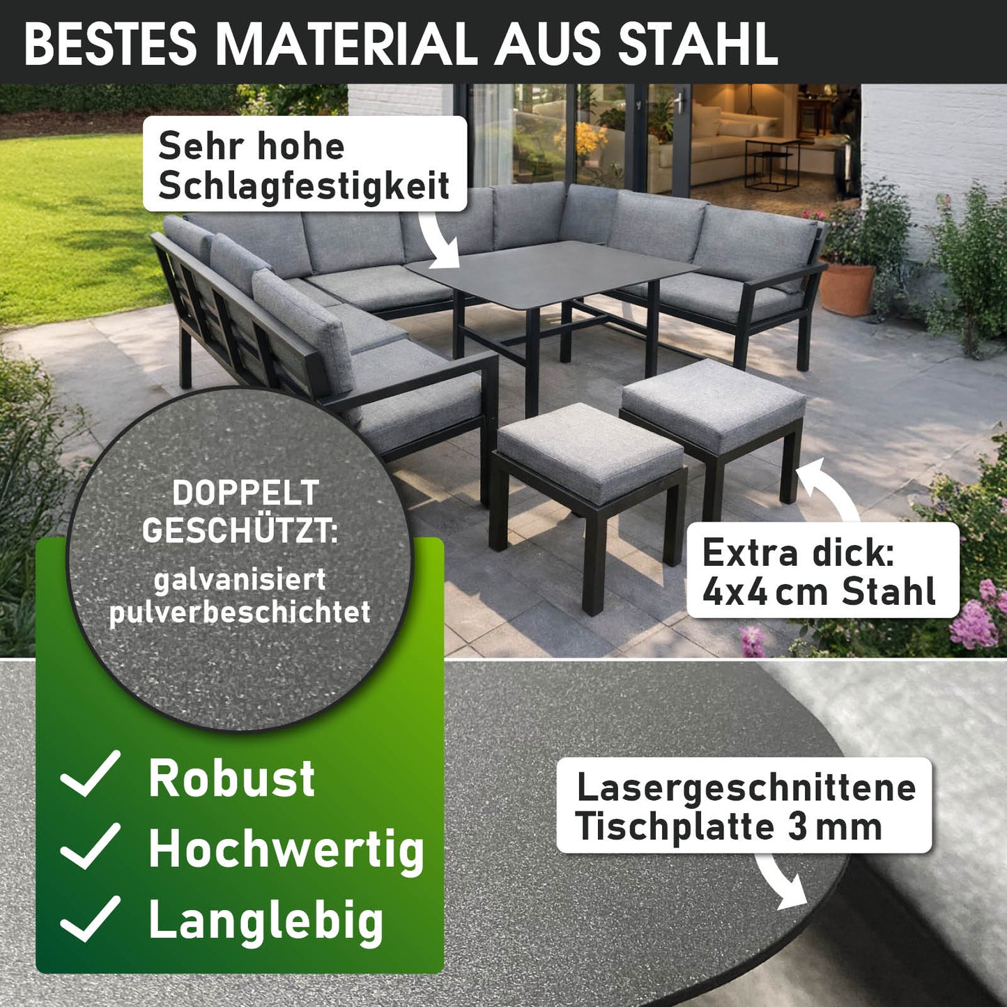BRAST Sofa Dining Lounge MADRID