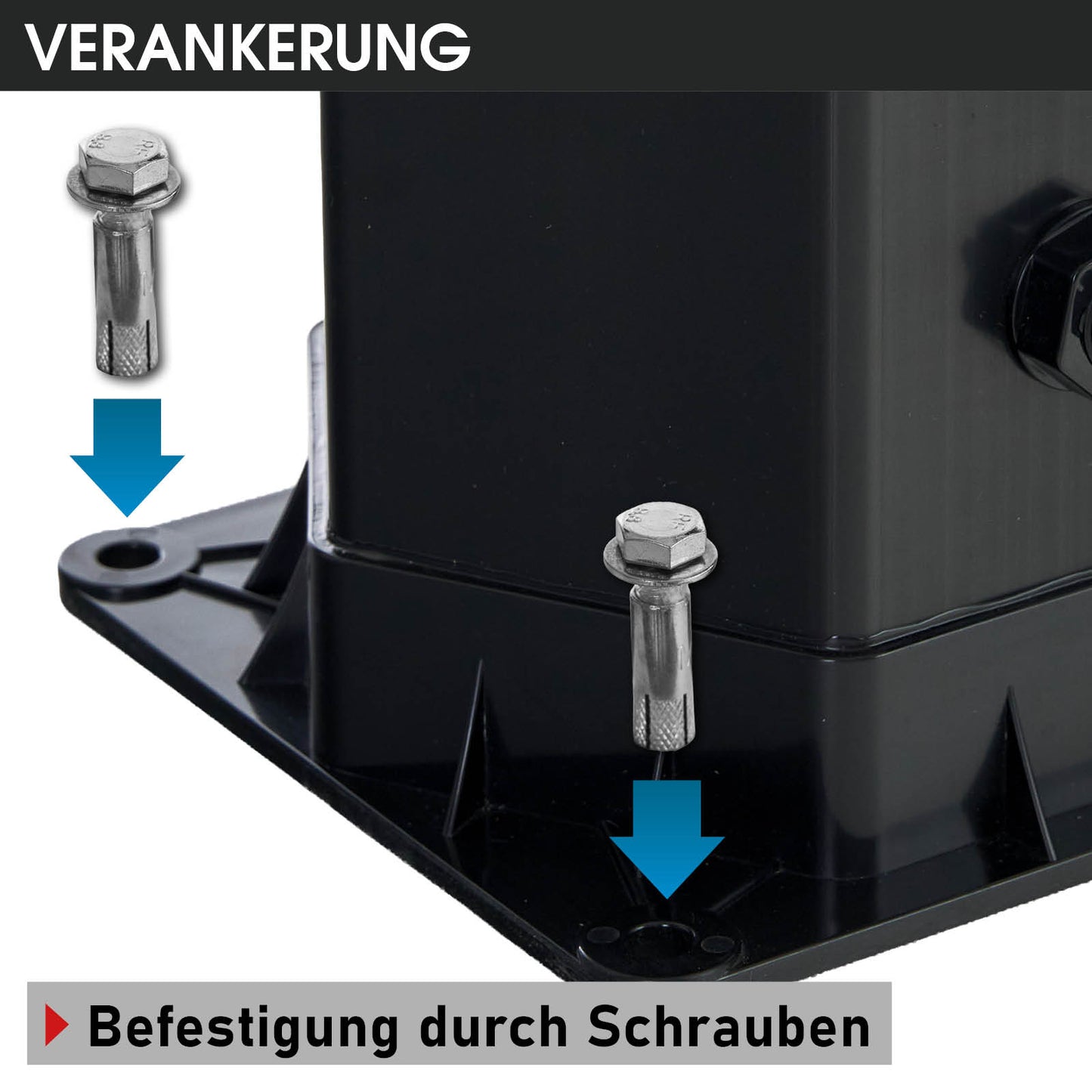 BRAST 3in1 Solardusche 60 L
