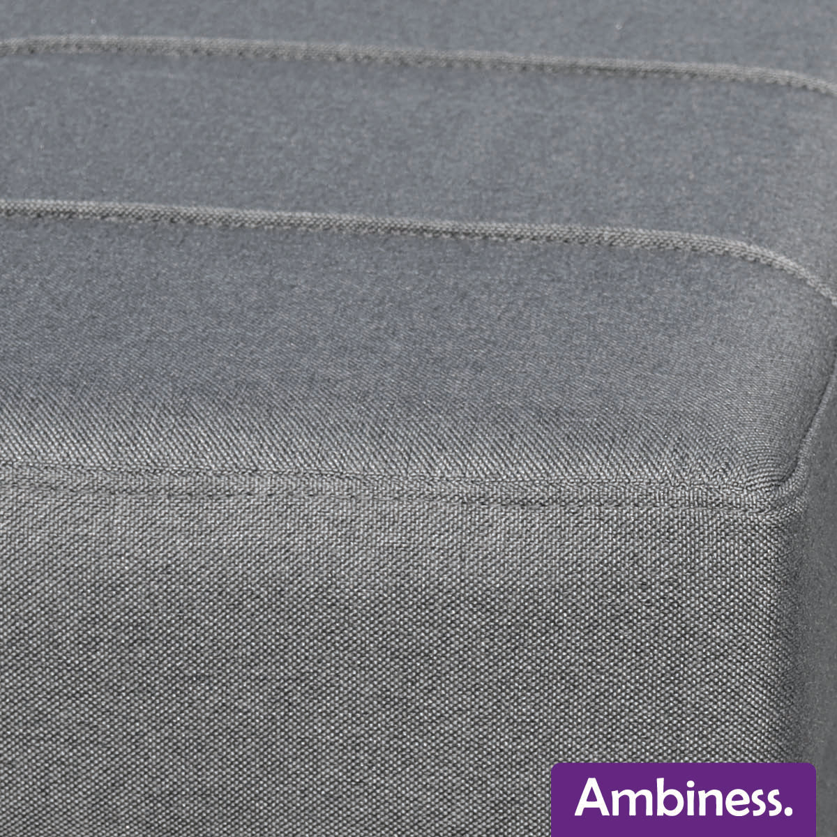 Ambiness 3in1 Einsitzer Schlafsofa dunkelgrau