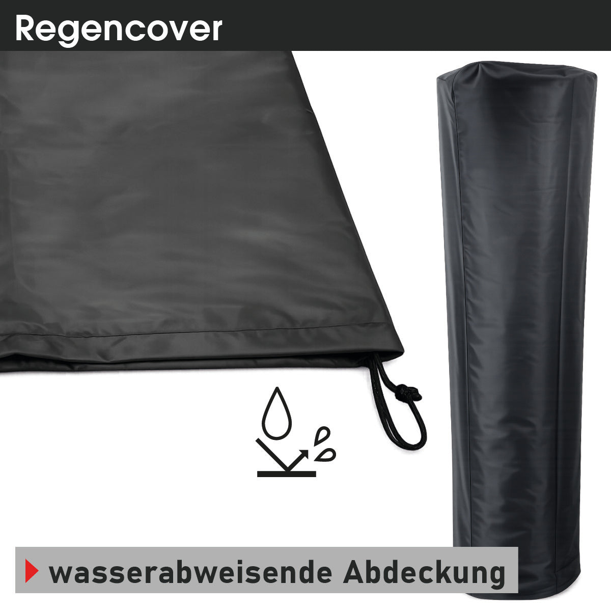 BRAST Gasheizstrahler FLAME schwarz