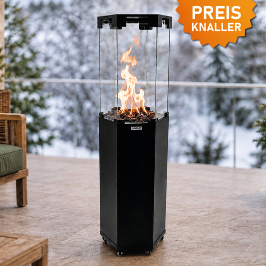 BRAST Gasheizstrahler FLAME schwarz