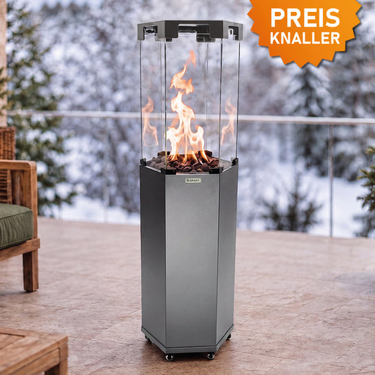 BRAST Gasheizstrahler FLAME anthrazit