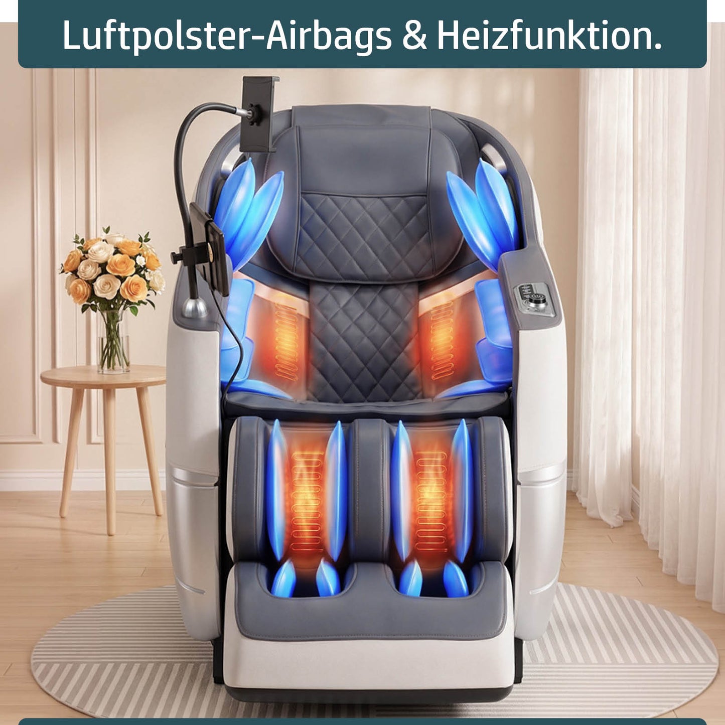 Ambiness Massagesessel NALA weiß