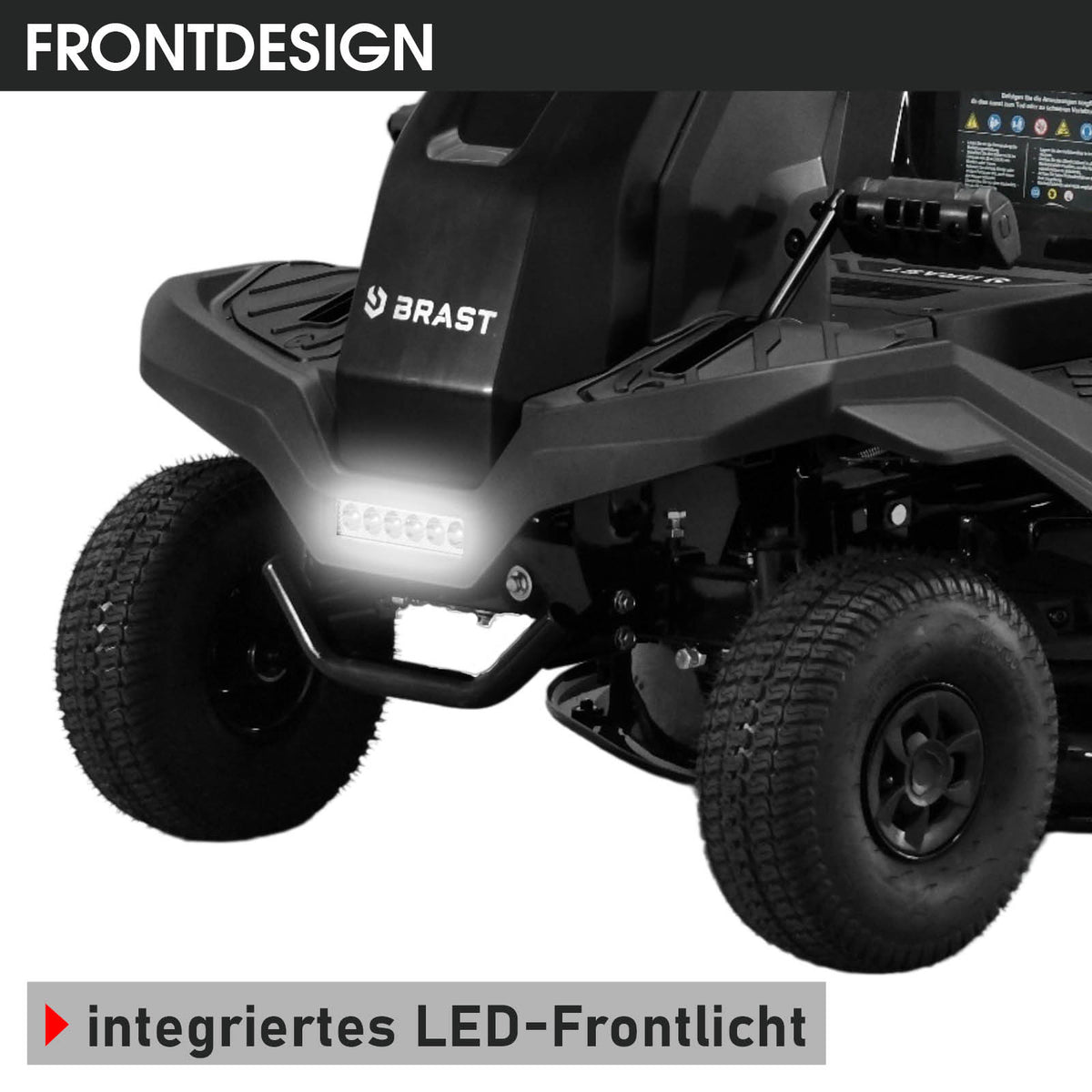 Benzin Aufsitzmäher 66224 ESTART Automatik