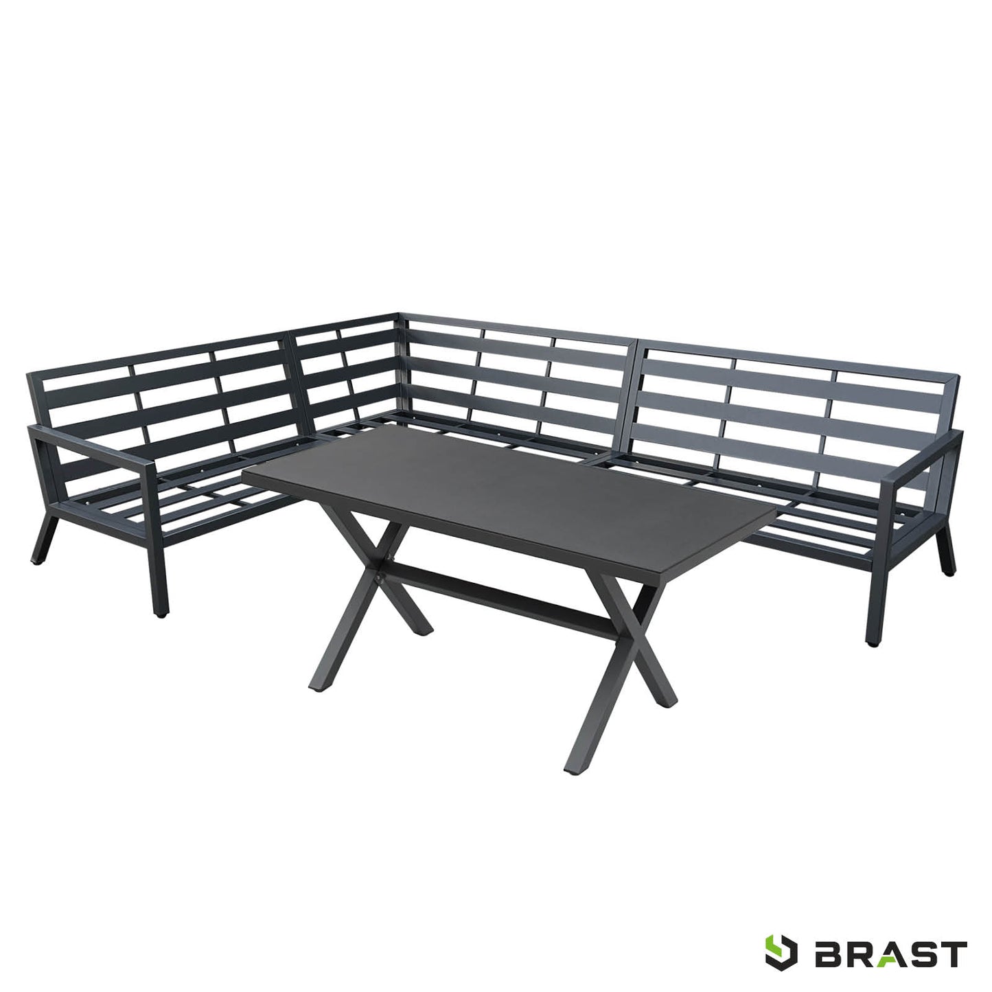 BRAST Alu Dining Lounge Set ADRIA Sole