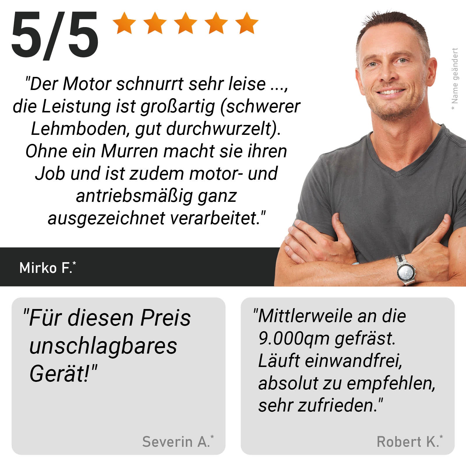 BRAST Benzin Motorhacke 5500s Gartenfräse mit robustem Motor und tiefen Pflügern für Bodenbearbeitung.